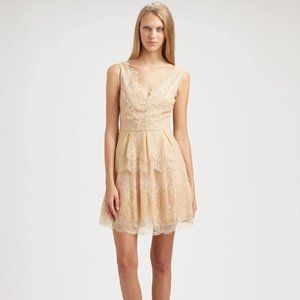 BCBGMaxAzria Willa Lace Mini Dress Size Small